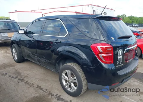 2017 Chevrolet Equinox Ls from USA, damaged, VIN 2GNALBEK0H1524676